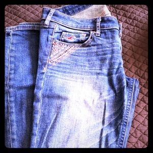 Hollister blue jeans